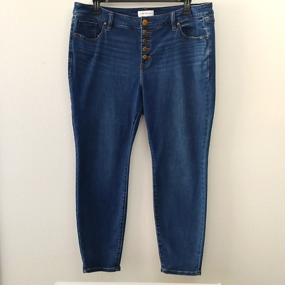 Lane Bryant Size 18 FLEX Magic Waistband Signature Fit High Rise Skinny Jeans